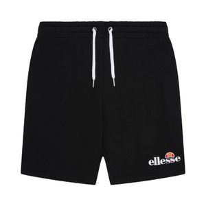 ellesse pánské šortky SILVAN - loungewear, joggingové kalhoty, výšivka loga, potní fleece černá M