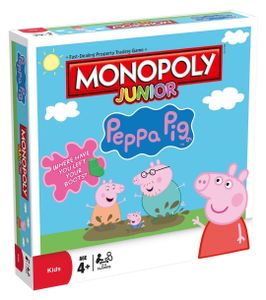 Peppa Pig  Peppa Pig Jr  Monopoly Board Game