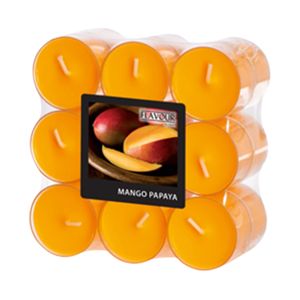 Gala Kerzen 030 631 632 Duft-Teelicht Mango, mango (18er Pack)