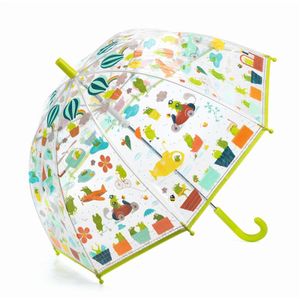 Djeco Regenschirm Kinderregenschirm Glockenschirm Fröschlein