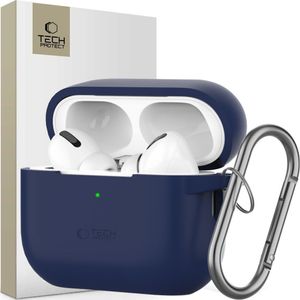 Tech-Protect Silikónové Hook Apple Airpods Pro 1/2 Navy Blue