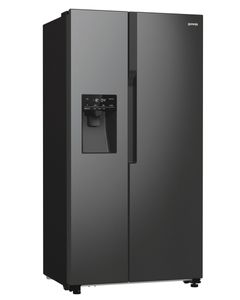 Gorenje NRR9185ESBXL Side-by-Side Kühlgefrierkombination Superior Schwarz