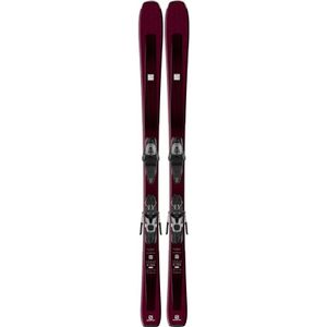 Ski Set Salomon Aira 76 XTR + Bindung Lithium 10 W - white/silver