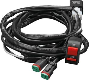 Zestaw kabli do reflektorów motocyklowych Lampa 12V
