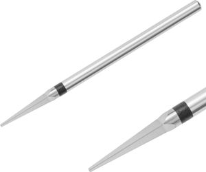 Hartmetallfräser Fräseraufsatz Spitzkegel Supergrob Maniküre (schwarzer Ring)
