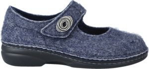 Finn Comfort Ramsau Damen geschlossener Hausschuh,Marine, Doublefilz - Marken Finn Comfort, Blau