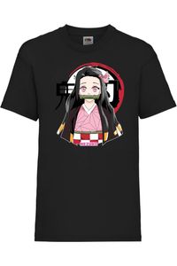 Tanjirosister Kinder T-Shirt Japan Anime Manga Comics Animation, 12-13 Jahr - 152 / Schwarz