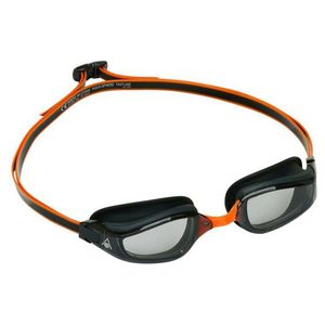 Aqua Sphere Fastlane Goggle | getönte Schwimmbrille Phelps, Farbe:schwarz/orange