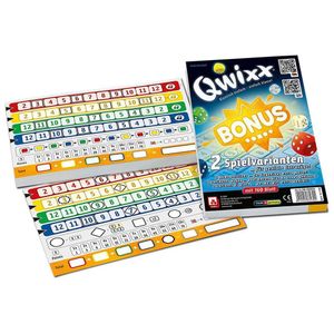 Qwixx Bonus 2 Zusatzblöcke 160 Blatt 2 Varianten