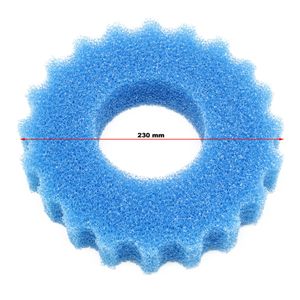 SunSun náhradný diel pre tlakový jazierkový filter CPF-2500 modrá špongia, účinný filtračný systém pre jazierka 6000 l/h, jazierkový tlakový filter s UVC lampou