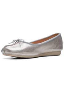 Clarks Freckle Ice - Silber Metallic Leder Größe: 37 Normal Clarks Freckle Ice - Silber Metallic Leder Größe: 37 Normal