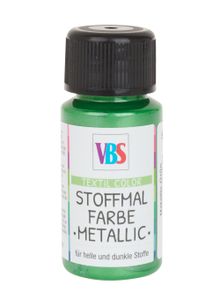 VBS Stoffmalfarbe "Metallic" Grün