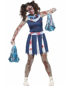 Halloween-Teenkostüm Zombie-Cheerleader