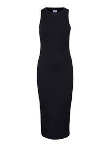 Vero Moda Kleider lang Damen VMLAVENDER SL CALF DRESS Größe M, Farbe: 177868 Black