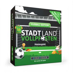 DENKRIESEN - STADT LAND VOLLPFOSTEN® - Das Kartenspiel – FUßBALL EDITION - "Heimspiel."