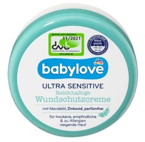 Babylove Ultraleichte Sensitiv Wundschutzcreme, 150ml.