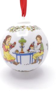 Porzellankugel Weihnachtskugel 2003 - Hutschenreuther - OHNE Verpackung