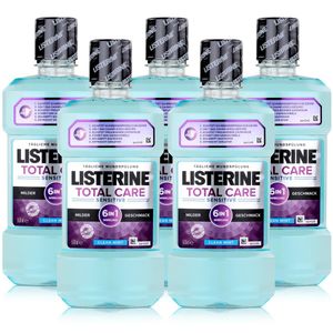 Listerine Total Care Sensitive 500ml - Hält ihren Atem frisch (5er Pack)