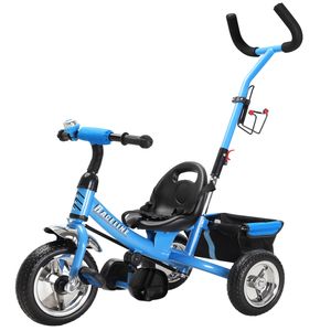 Dreirad Sicherheitsgurt abnehmbare Lenkstange Kinder Fahrrad Kleinkinder Baby