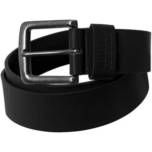Urban Classics Leather Imitation Belt black - XL