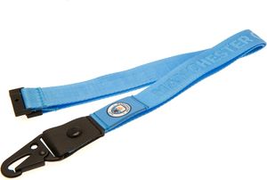 Manchester City FC - "Deluxe" šnúrka TA10046 (jedna veľkosť) (modrá)
