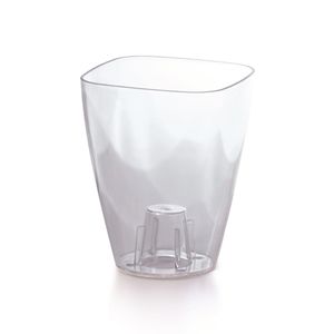 kvetináč 13,2x13,2cm Coubi Orchid DUKO130P-CPNO transparentný plastový PROSPERPLAST
