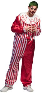Boland  Clown Kostüm Männer Rot/Weiß Größe 54/56
