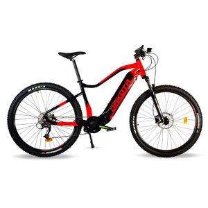 Urbanbiker Dakota Plus, E-horský bicykel, Odnímateľná lítiová batéria 840WH (48v 17,5Ah), Stredový motor 90 Nm, 27,5 palca, Hydraulické kotúčové brzdy, Červená, Muži a ženy, Horský bicykel