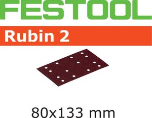 Festool Schleifstreifen STF 80X133 P120 RU2/10 Rubin 2 50 Stk