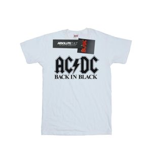 AC/DC - Pánské tričko "Back in Black Logo" BI7109 (3XL) (Bílá)