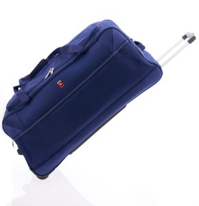 JUMBO - 80 cm - 104 Liter - Rollentasche, Trolleytasche,  Gewicht: 2,8 kg, Trolley-Reisetasche Sporttasche - blau
