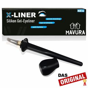 X-LINER Silikon Eyeliner Tool Schablone wischfester Eye-Liner Zeichner Gel Stift