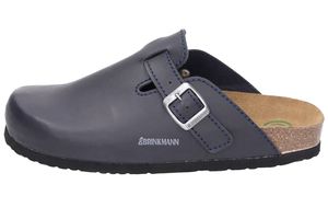 Dr. Brinkmann Schuhe Uni 600140 Damen Herren Pantoletten Sandalen Clogs, Größe:40 EU, Farbe:Blau