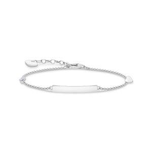 Thomas Sabo A1976-051-14 Armband Damen Gravur Herz mit Infinity Sterling-Silber