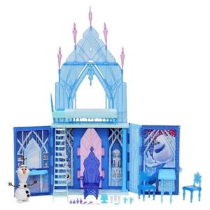 Disney Die Eiskönigin 2, Elsas Eispalast mit Elsa- und Olaf-Puppen, Kinderschloss-Set