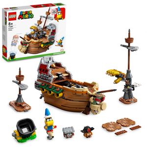 LEGO 71391 Super Mario Bowsers Luftschiff – Erweiterungsset, baubares Kinderspielzeug zum Sammeln, Geschenkidee mit 3 Figuren