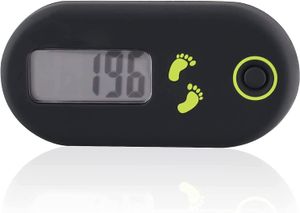 FNCF Mini Schrittzähler Clip 3D Digitale Schrittzähler Kalorienzähler Tragbarer Schrittzähler zum Joggen Wandern Laufen Gehen