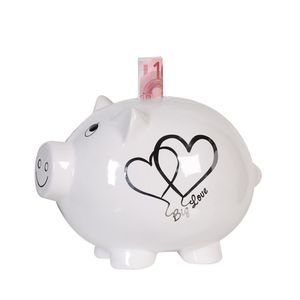 GILDE Sparschwein Big Love, abschließbar H. 20 cm,86968