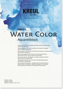 KREUL Künstlerblock Paper Water Color DIN A3 10 Blatt