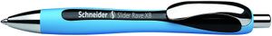 Kugelschreiber Schneider Slider Rave XB, 5 Stück, Farbe:schwarz
