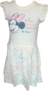 Minnie Mouse Kleid "Be Kind, Be True, Be Brave, Be You" gelb,116 / 6A