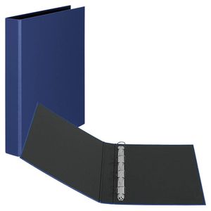 VELOFLEX Basic Ringbuch 4-Ringe blau 3,5 cm DIN A4