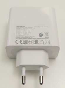 Original Huawei USB-C Adapter 65W HW-200325EP0 Fast Charge Ladegerät  weiss