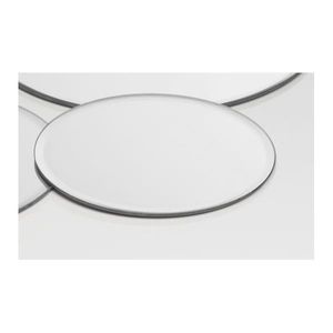 12er SET Spiegelplatten, Deko Tischspiegel MIRROR rund D. 30cm Sandra Rich