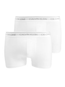 Calvin Klein Herren CK One Trunks, Weiß S