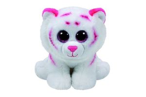 Beanie Babies Tabor růžovo-bílý tygr 15 cm