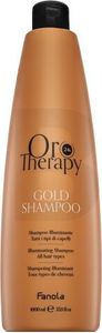 Fanola Oro Therapy 24k Gold Shampoo Shampoo für Feinheit und Glanz des Haars 1000 ml
