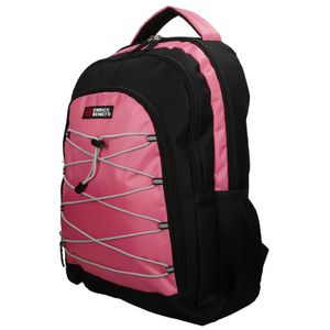 XL großer 15 Zoll Laptop Rucksack Herren Damen Kinder Schule Arbeit Uni Tasche Freizeit Rosa