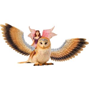 Schleich Bayala Elfe auf Glitzer - Eule 70789