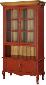 Vitrine Rot 108 x 45 x 195 cm JVmoebel